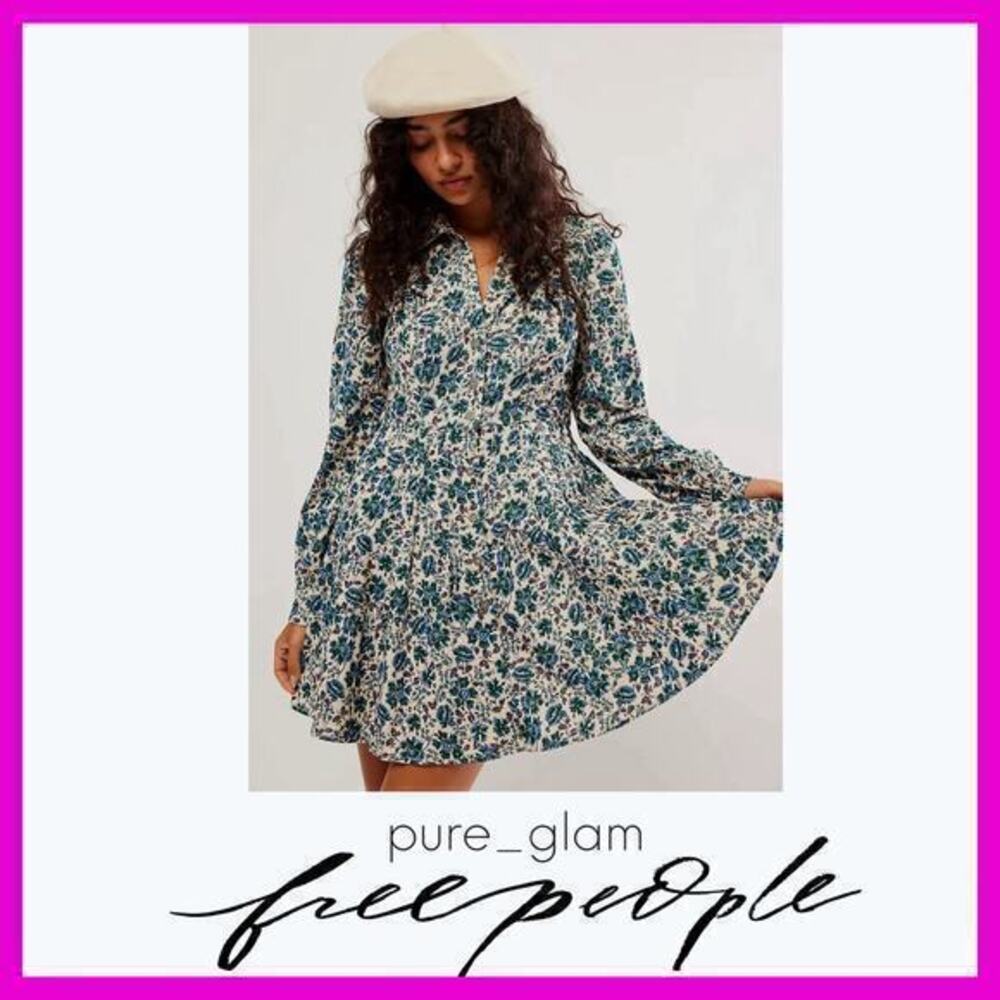 Free People corduroy mini dress